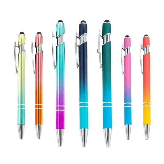Metal Ballpoint Pen with Stylus Tip