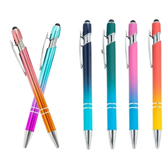 Metal Ballpoint Pen with Stylus Tip