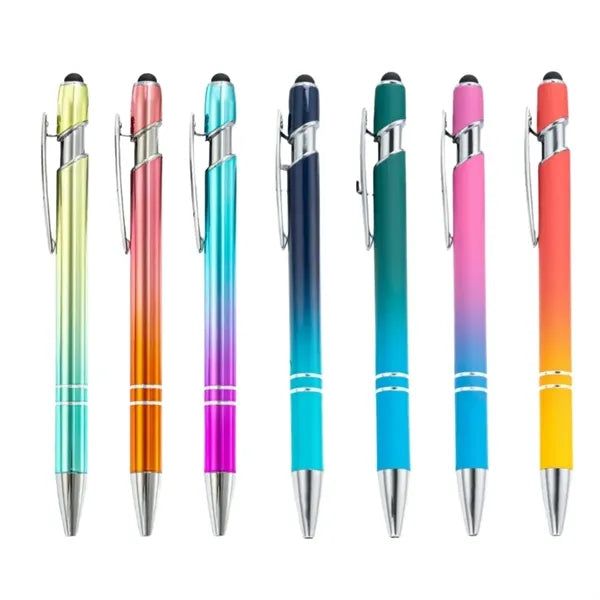 Metal Ballpoint Pen with Stylus Tip