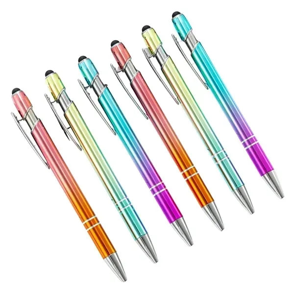Metal Ballpoint Pen with Stylus Tip