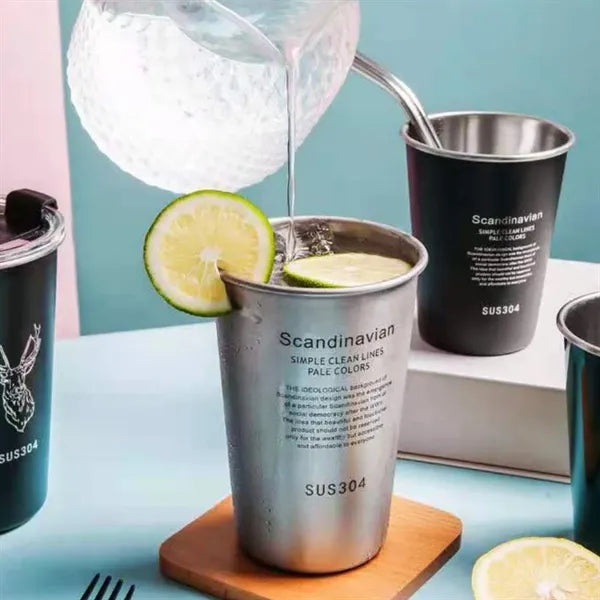 Stainless Steel Tumbler Single Wall Cup Free Shipping