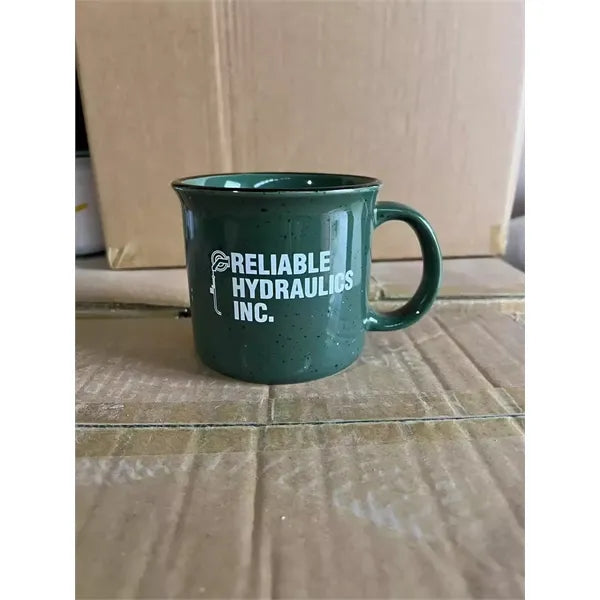 15 oz Campfire Speckled Ceramic Coffee Mug