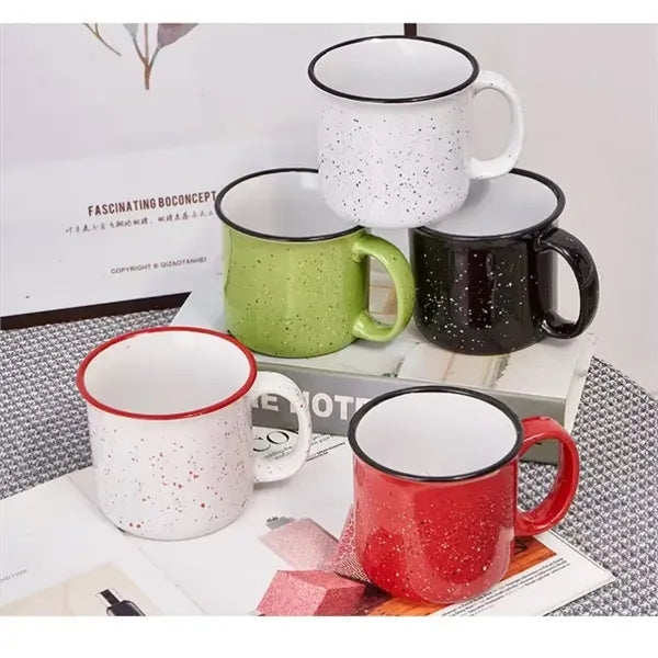 15 oz Campfire Speckled Ceramic Coffee Mug