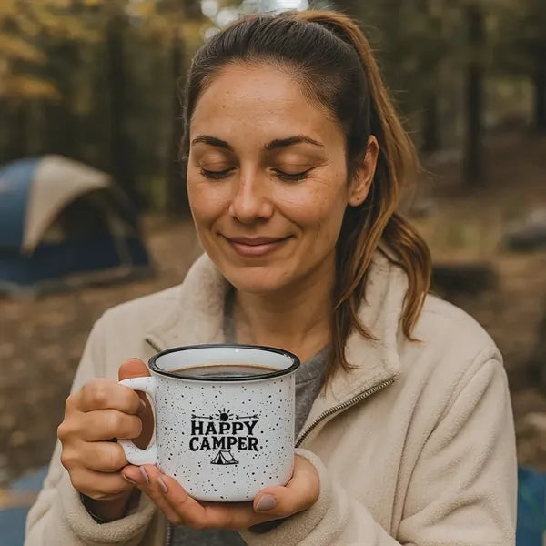 15 oz Campfire Speckled Ceramic Coffee Mug