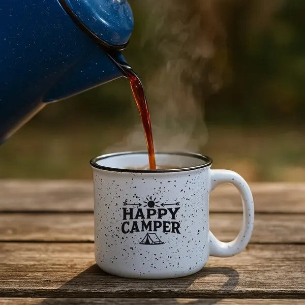 15 oz Campfire Speckled Ceramic Coffee Mug