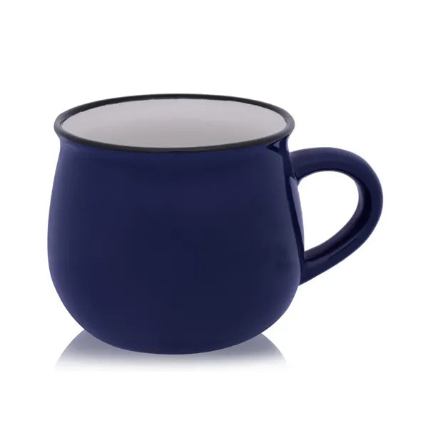 12 Oz. Glossy Pottery Coffee Mugs