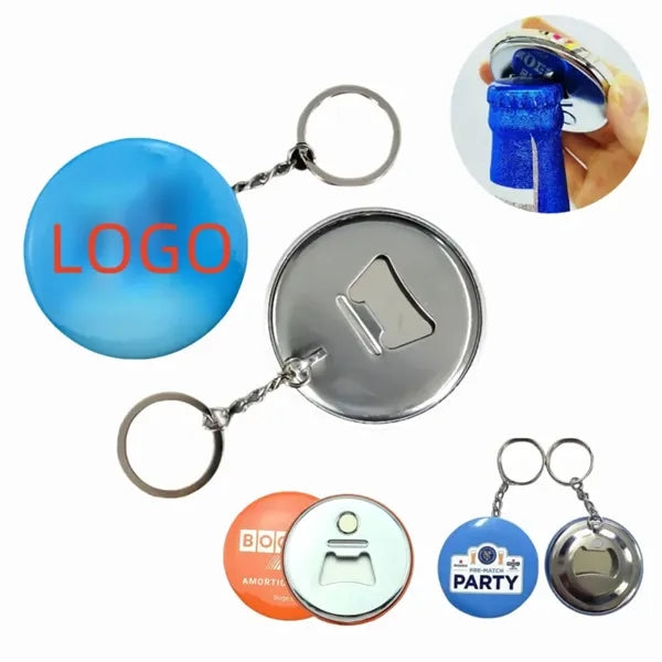 Tinplate Bottle Opener Keychain