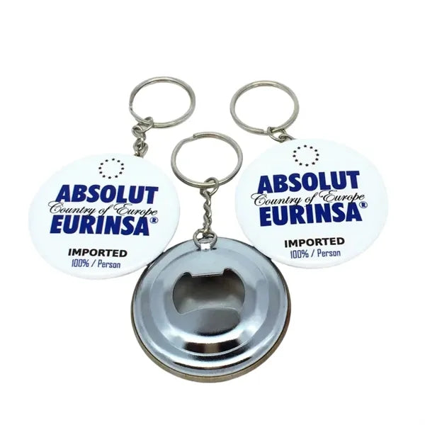 Tinplate Bottle Opener Keychain