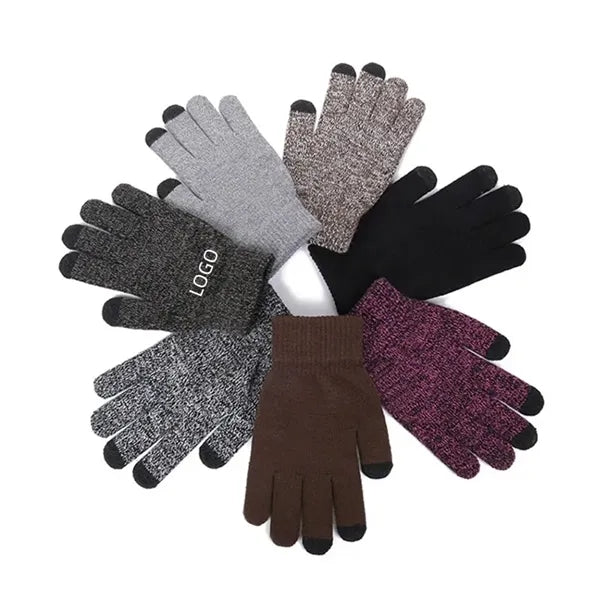 Knitted Touch Screen Gloves Mittens