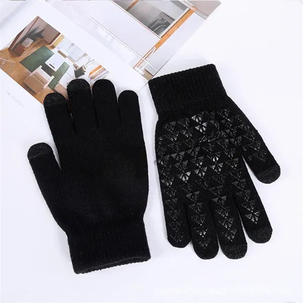 Knitted Touch Screen Gloves Mittens