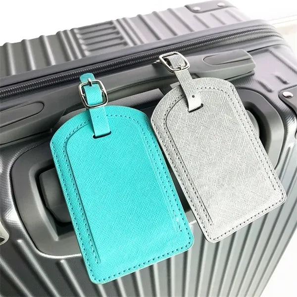 PU Leather Passport Cover With Luggage Tag