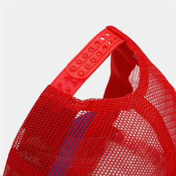 American flag casual mesh breathable duckbill cap