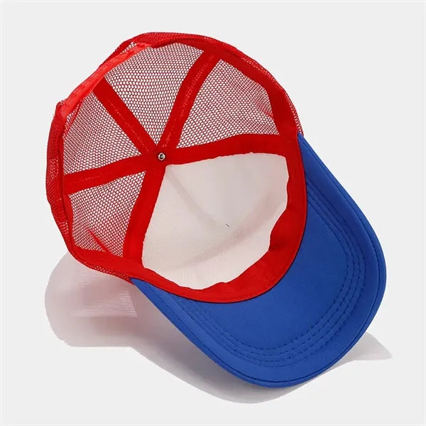 American flag casual mesh breathable duckbill cap