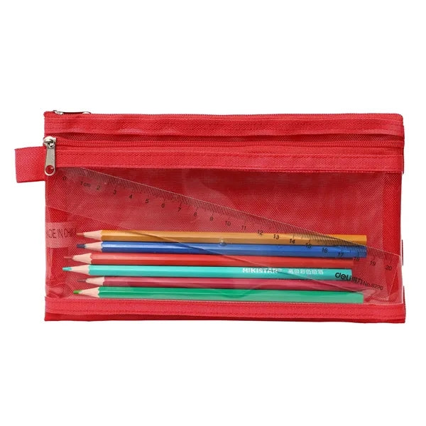 Twin Pocket Pencil Pouch
