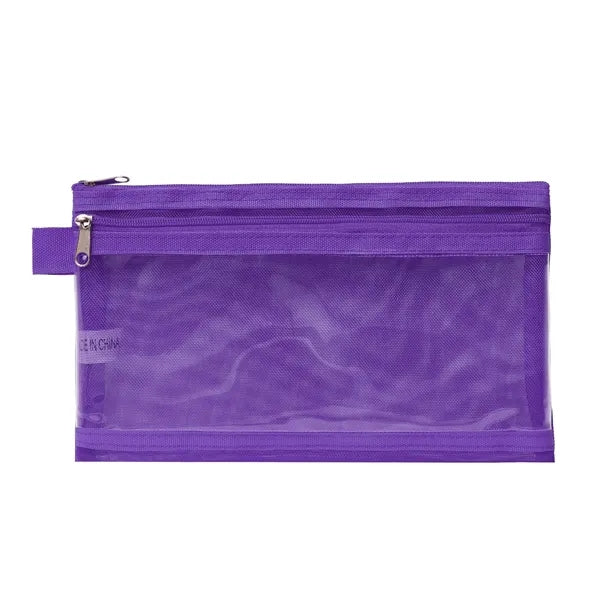 Twin Pocket Pencil Pouch