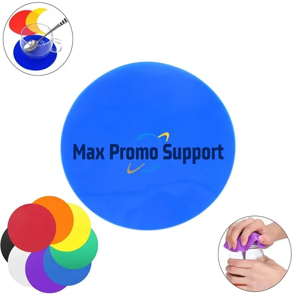 Silicone Round Jar Opener Coaster