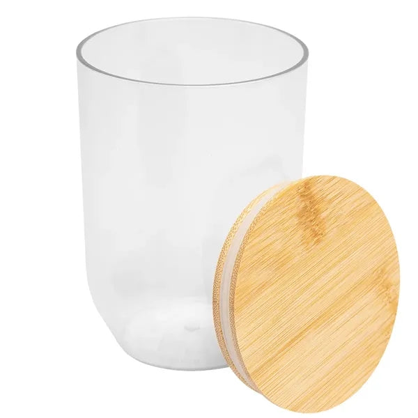 12 Oz. Montrose rPET Wine Tumbler With Bamboo Lid