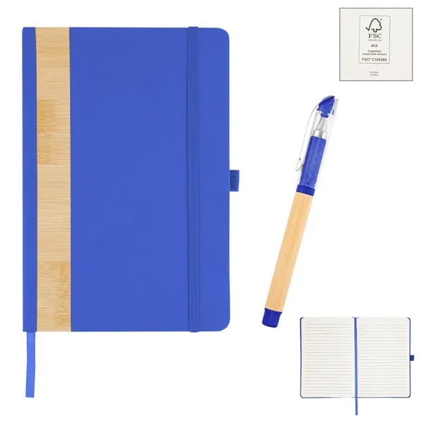 Verse Bamboo Journal With Pen