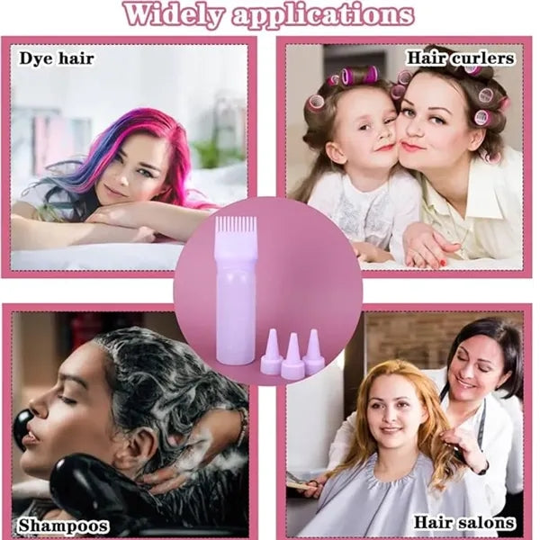 Hair Oil Applicator Bottle
