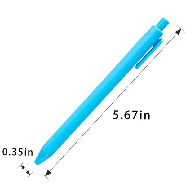 A 0.5-millimeter 39-color Candy Plastic Pen