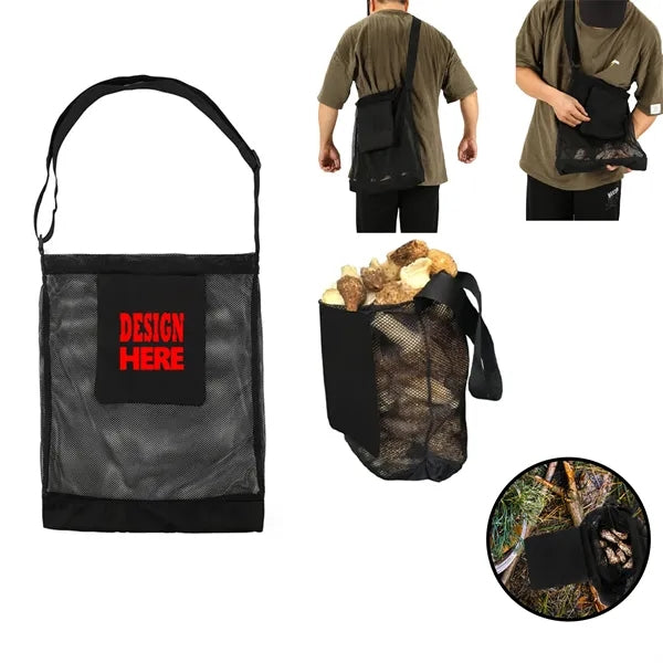 Portable Mushroom Picking Satchel