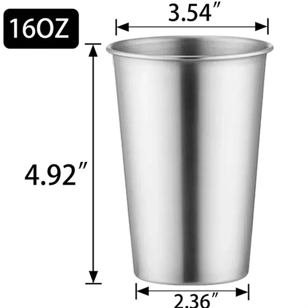 17oz SUS 304 Stainless Steel Beer Cup