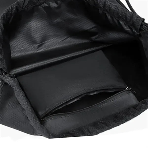 12-Color Basketball Oxford Drawstring Backpack