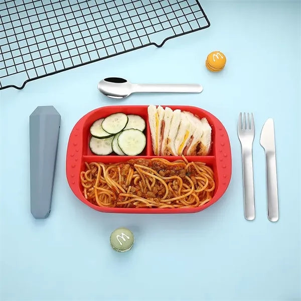 Portable Travel Utensils with silicone Case