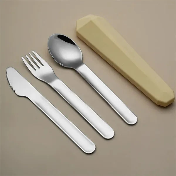 Portable Travel Utensils with silicone Case
