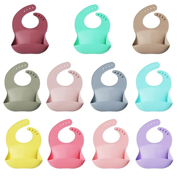 Pocket-Size Silicone Baby Bib