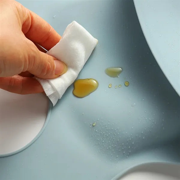 Pocket-Size Silicone Baby Bib