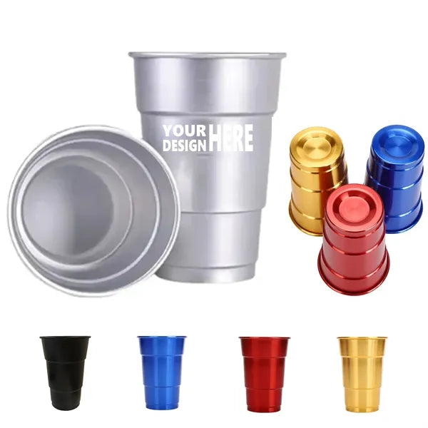 16 oz Classic Aluminum Drinking Cup