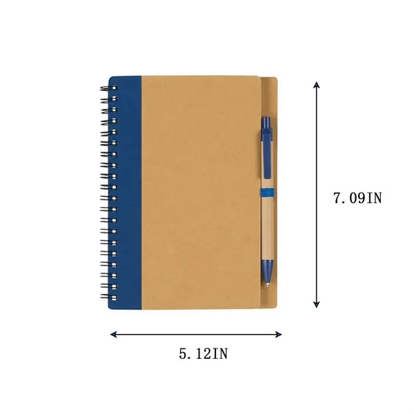Recycled Notebook with Pen