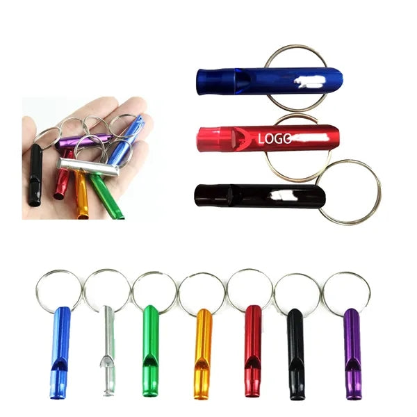 Aluminum Alloy Mini Emergency Whistle