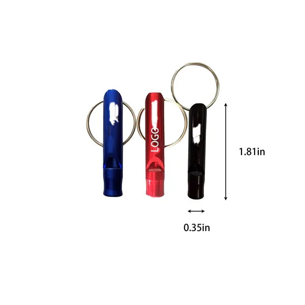 Aluminum Alloy Mini Emergency Whistle
