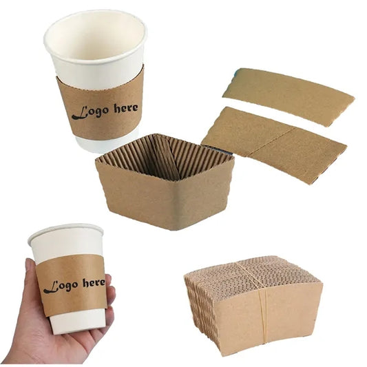 Kraft Corrugated Cup Sleeve
