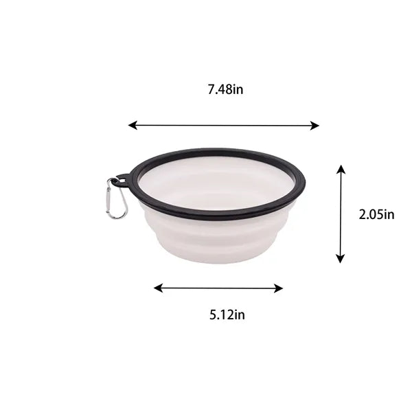 Silicone Collapsible Pet Bowl