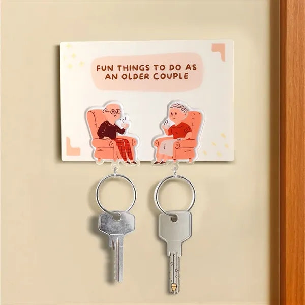 Acrylic Couples Keychains 2.5"- 5"