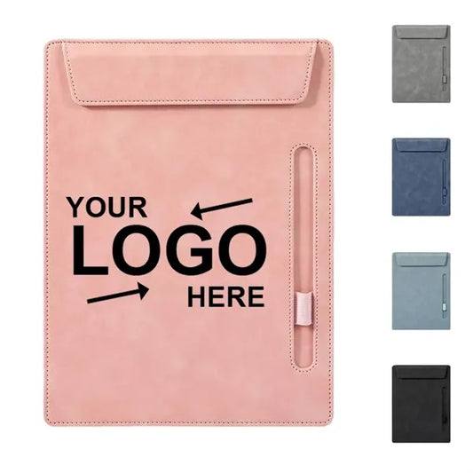 A4 Leather Clipboard With Magnetic Clip