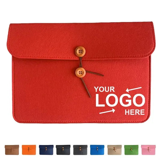 Portable Felt Document Bag File Folder