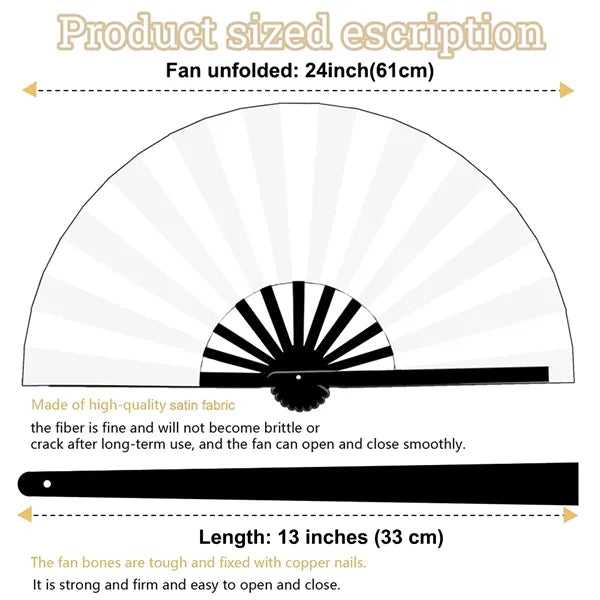 Line Dance Popping Fan for Western Party Event Gift
