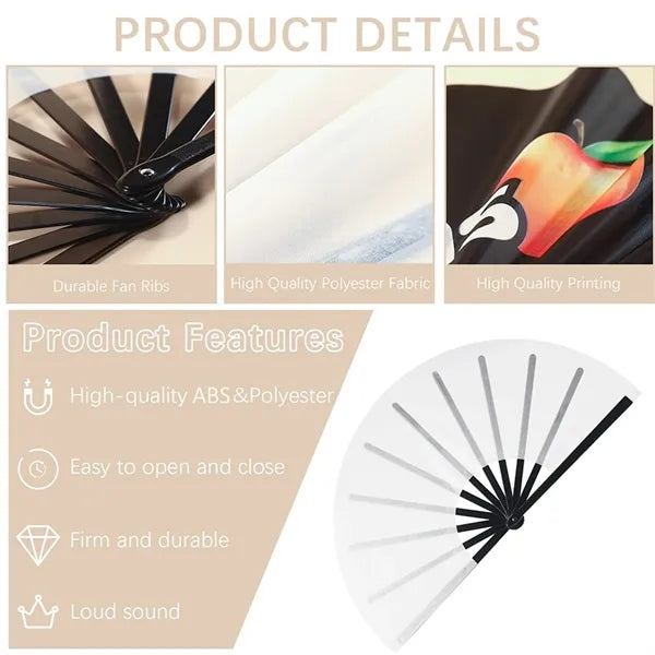 Line Dance Popping Fan for Western Party Event Gift
