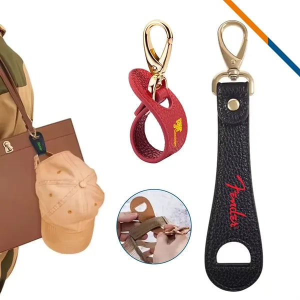 Caphug PU Leather Hat Clip