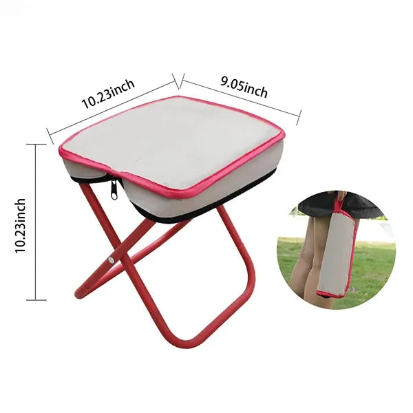 Outdoor folding stool