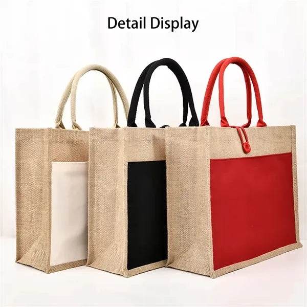 Biodegradable Jute Tote Bag