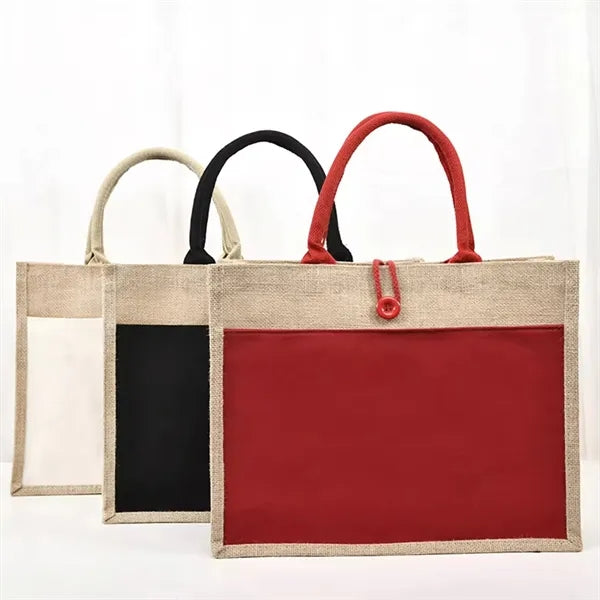 Biodegradable Jute Tote Bag