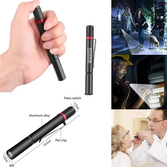 Pocket Pen Light Flashlight