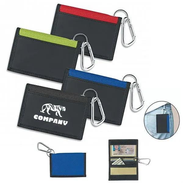 Carabiner Bifold Wallet Bag