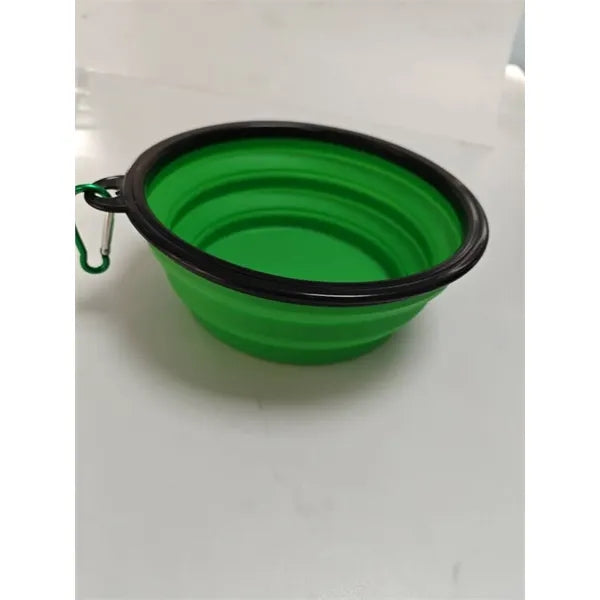 Foldable Travel Collapsible Pet Bowl Dog Feeder Dish