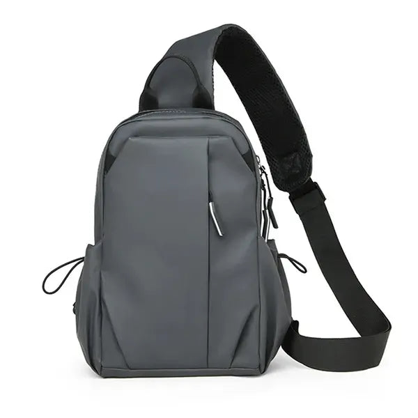 Water-Resistant Nylon Casual Chest Bag